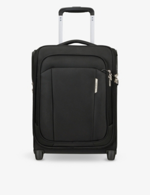 Samsonite Ozone Black Respark Recycled-plastic Suitcase 45cm