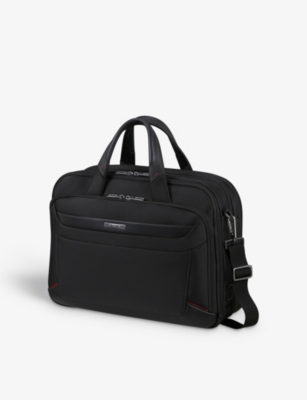 Shop Samsonite Mens Black Bailhandle Ballistic Nylon Briefcase