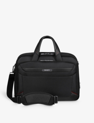 Shop Samsonite Mens Black Bailhandle Ballistic Nylon Briefcase