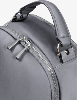 Shop Samsonite Womens Silver Grey Zalia Recycled-plastic Backpack