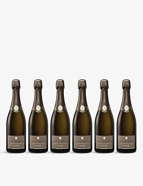 LOUIS ROEDERER: Brut vintage champagne 2015 case of six