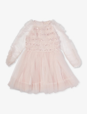 Shop Tutu Du Monde Girls Crystal Pink Kids Miss Mille Embellished Tulle Dress 4-11 Years