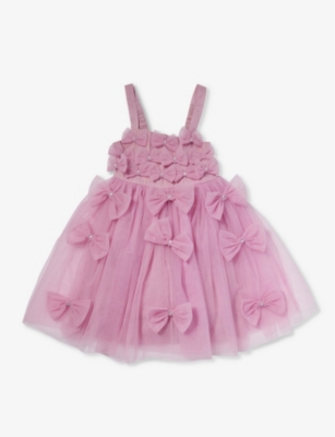 TUTU DU MONDE: Papillon embellished tulle dress 4-11 years