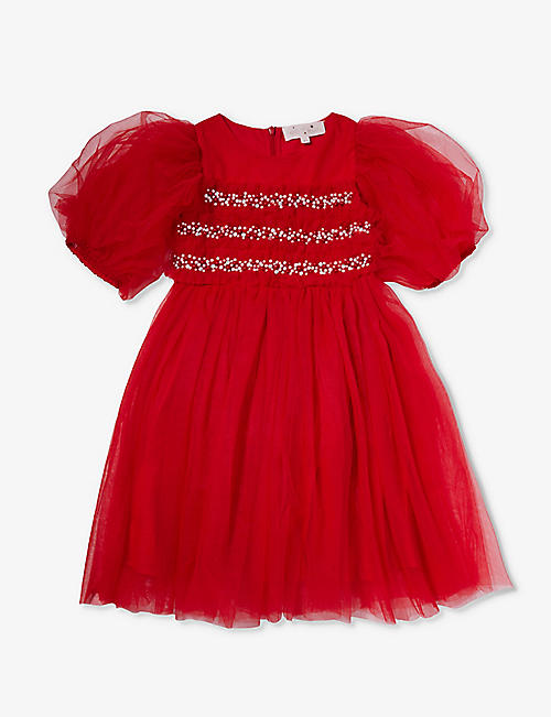 TUTU DU MONDE: Serephine embellished tulle dress 4-11 years