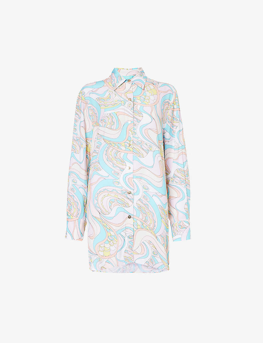 Melissa Odabash Womens Riviera Paige Graphic-pattern Woven Cover-up In Multi-coloured