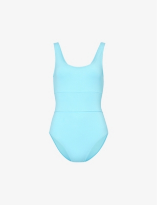 Melissa Odabash Perugia Scoop-neck Swimsuit In Turquoise