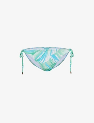 MELISSA ODABASH: Cancun graphic-pattern bikini bottoms