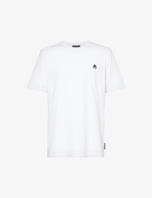 Moose Knuckles Satellite T Shirt White In White