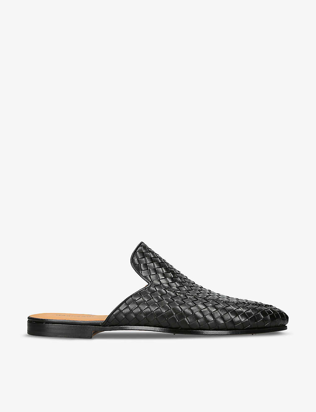 MAGNANNI WOVEN LEATHER SLIP-ON MULES