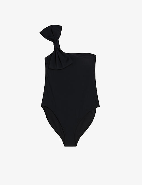 TED BAKER: Saraley bow-embellished swimsuit