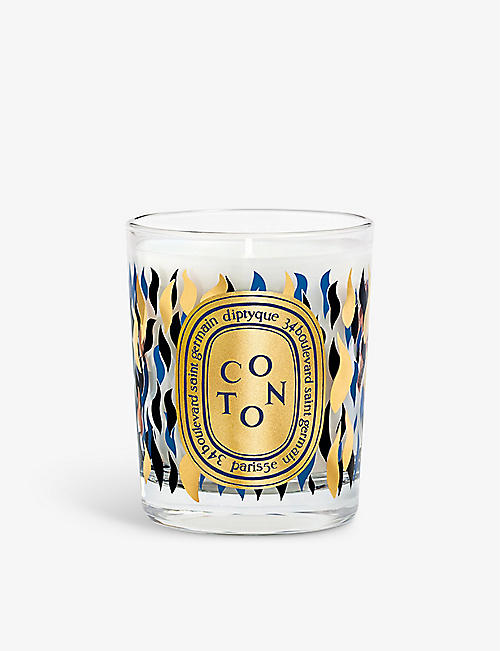 DIPTYQUE: Coton scented candle 70g