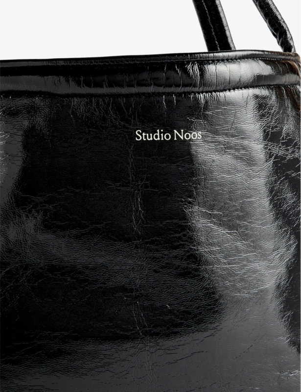 Teddy Mom woven tote bag