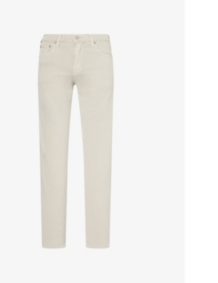 CITIZENS OF HUMANITY: London slip-pocket straight-leg regular-fit cotton-blend trousers