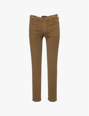 CITIZENS OF HUMANITY: London slip-pocket straight-leg regular-fit cotton-blend trousers