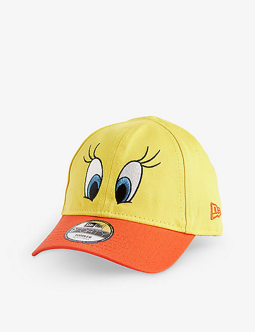 NEW ERA: 9FORTY Tweety embroidered cotton-twill cap