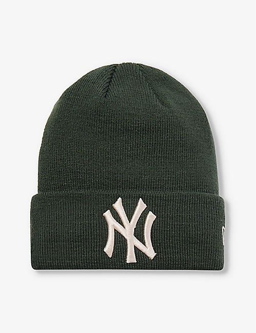 NEW ERA: Yankees embroidered knitted beanie