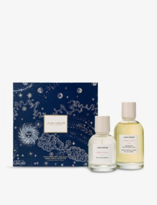 ローラメルシェMINI AMBRE VANILLE INDULGING SET LAURA MERCIER