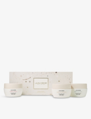 LAURA MERCIER Stroke Of Fortune body cream trio gift set