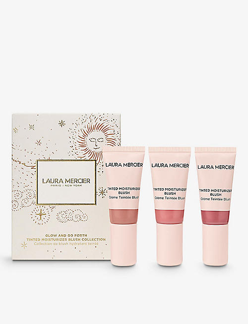 LAURA MERCIER: Glow and Go Forth Tinted Moisturizer Blush Collection 3 x 7ml