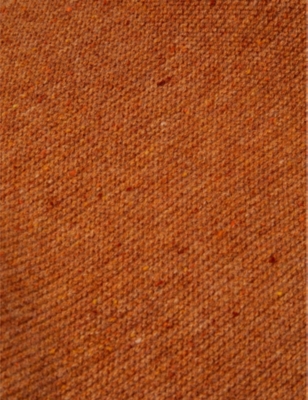 ORGANIC ZOO: Pecan boxy-fit wool-knit jumper 0-12 months