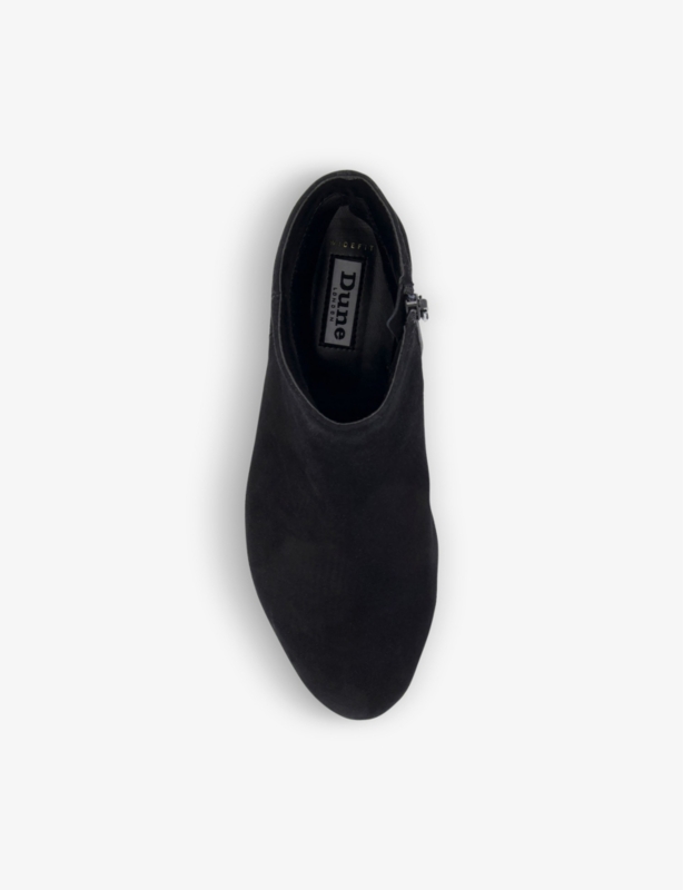 Pippie wide-fit suede ankle boots
