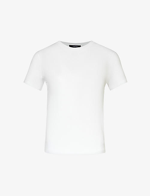 THEORY: Tiny Tee slim-fit cotton-jersey T-shirt
