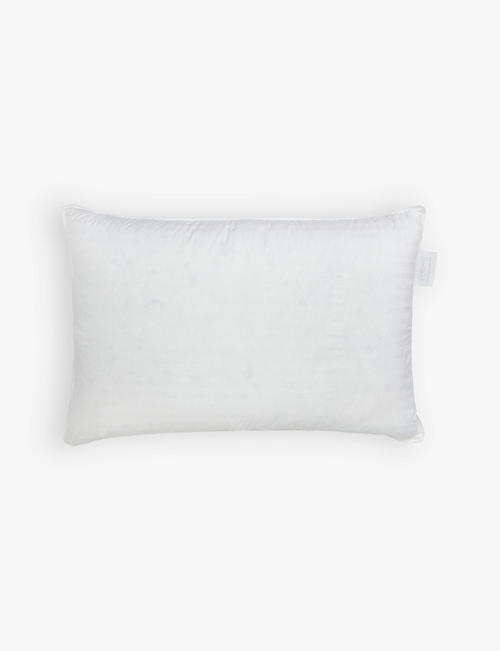 THE WHITE COMPANY: Luxury Hungarian cotton and down pillow 50x75cm