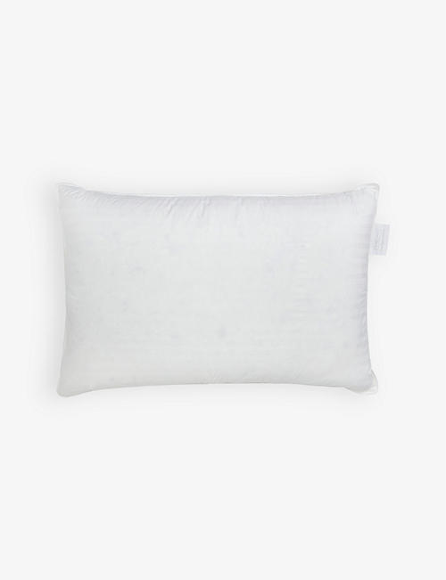 THE WHITE COMPANY: Luxury Hungarian cotton and down king-sized pillow 50x90cm