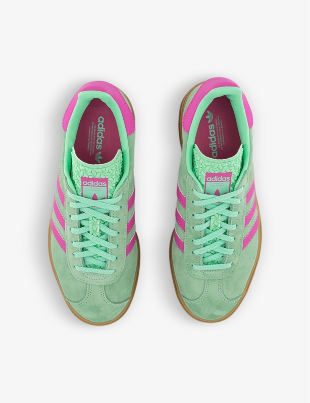 Gazelle Bold brand-stripe suede low-top trainers