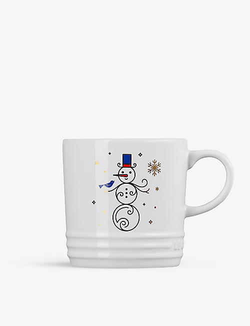 LE CREUSET：Snowman 陶瓷杯 350 毫升