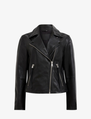 Allsaints Womens Leather Jackets Selfridges