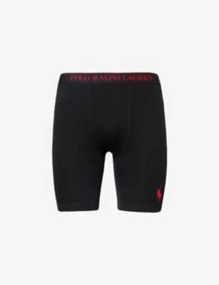POLO RALPH LAUREN: Logo-waistband seamless stretch-woven boxers