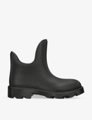 BURBERRY: Ray rubber ankle boots