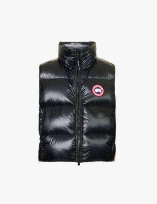 CANADA GOOSE Elora fleece panel shell down puffer jacket Selfridges