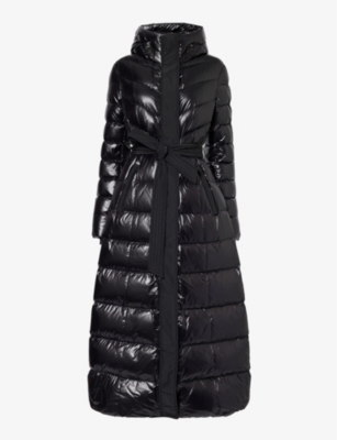 Mackage Womens Black Calina Quilted Recycled Polyamide-down Coat