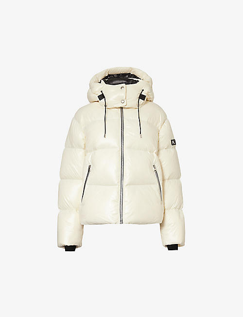 MACKAGE: Evie high-neck recycled nylon-down jacket