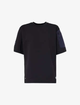 THE NORTH FACE: The North Face x Undercover Soukuu brand-patch woven T-shirt