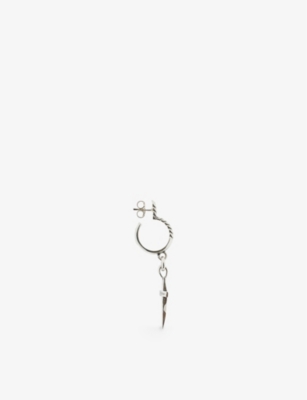 EMANUELE BICOCCHI: Cross sterling-silver pendant earring
