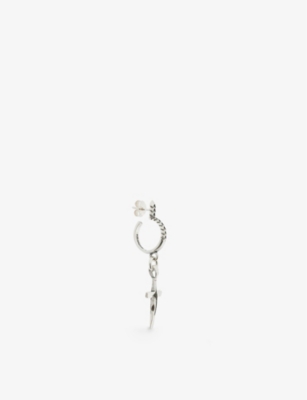 EMANUELE BICOCCHI: Cross sterling-silver pendant earring