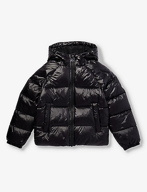 PYRENEX: Sten 3 padded shell-down jacket 8-16 years