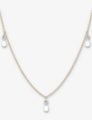 THE ALKEMISTRY 18ct yellow-gold and 0.54ct diamond chain necklace