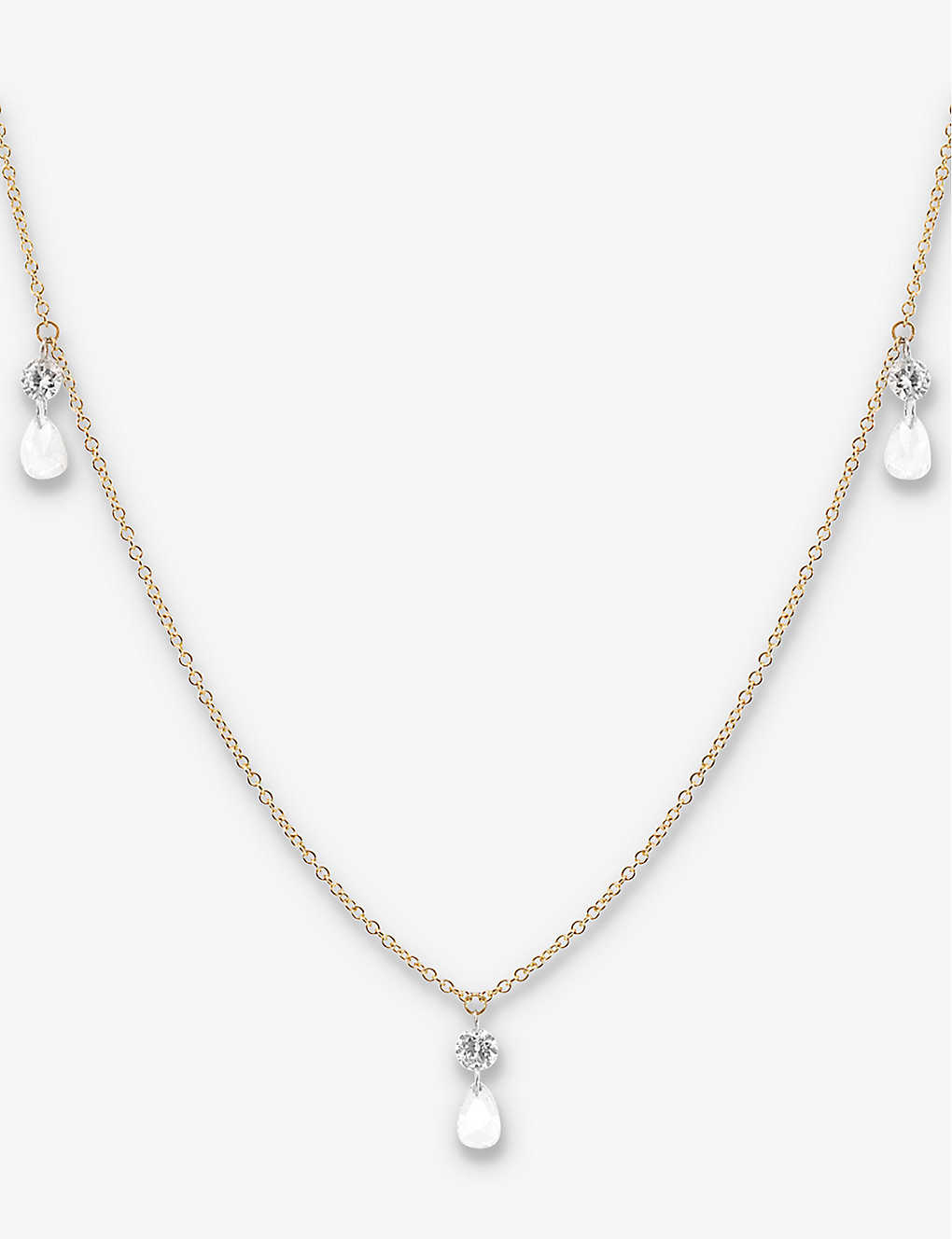 The Alkemistry Womens Yellow Gold 18ct Yellow-gold And 0.54ct Diamond Chain Necklace