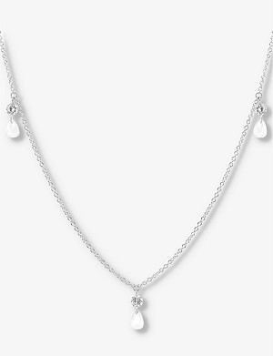 THE ALKEMISTRY 18ct white-gold and 0.54ct diamond chain necklace