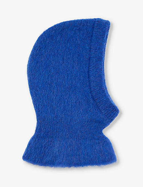 LEMAIRE: Brushed-texture ribbed stretch-woven blend balaclava