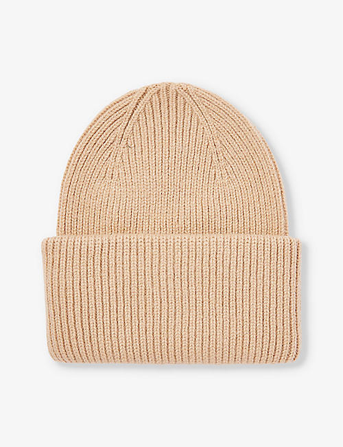 COLORFUL STANDARD: Folded-brim recycled-wool beanie