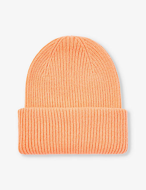 COLORFUL STANDARD: Folded-brim recycled-wool beanie