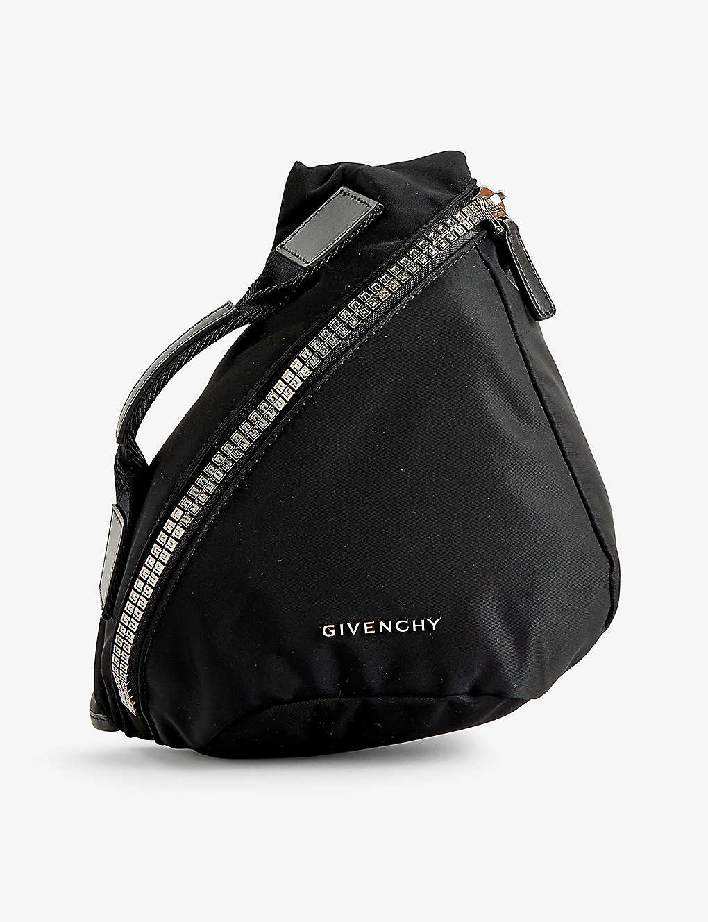 Givenchy Black G-zip Small Woven-blend Cross-body Bag