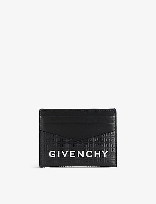 GIVENCHY: G-Essentials leather card holder