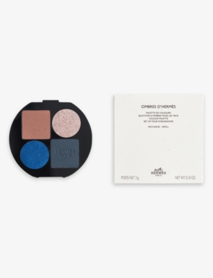 Hermes 04 Ombres Marines Ombres D'hermès Eyeshadow Palette Refill 3g In 04 Ombres Marines