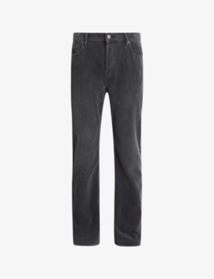 ALLSAINTS: Curtis mid-rise straight-fit stretch-cord trousers